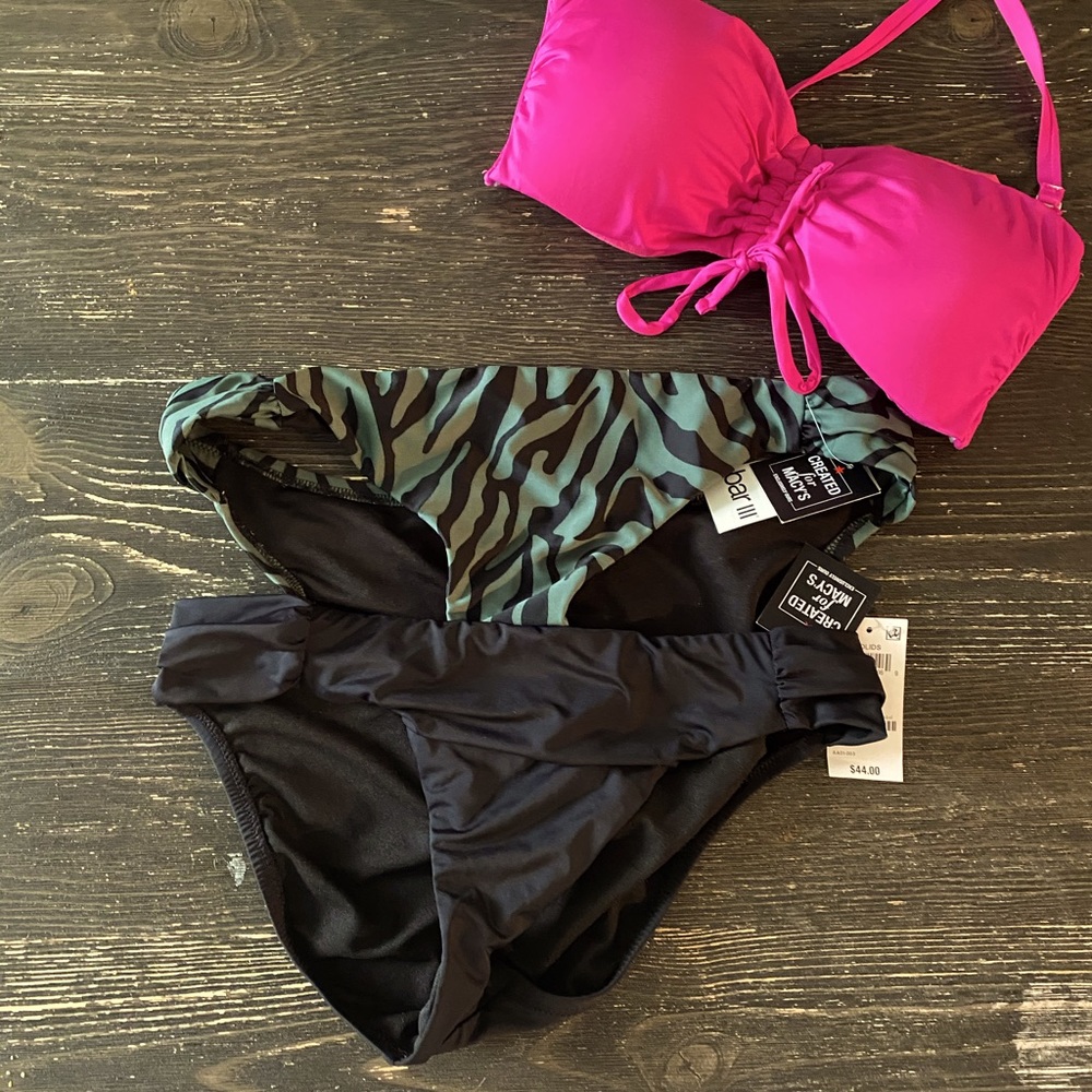 NWT - Bar iii - bikini bottoms Size M